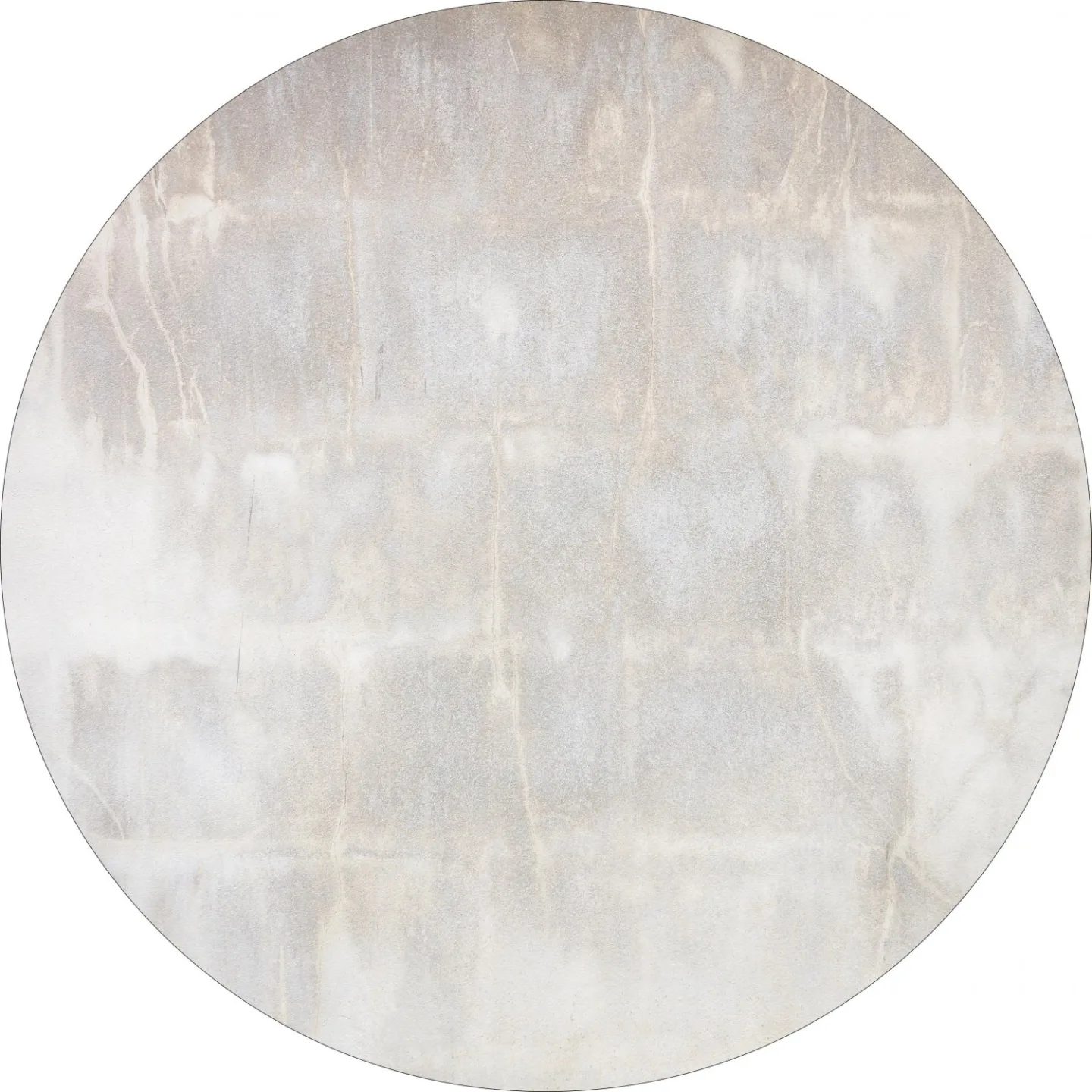 Rundt teppe - Rouen (beige) (Størrelse: Ø 200 cm)