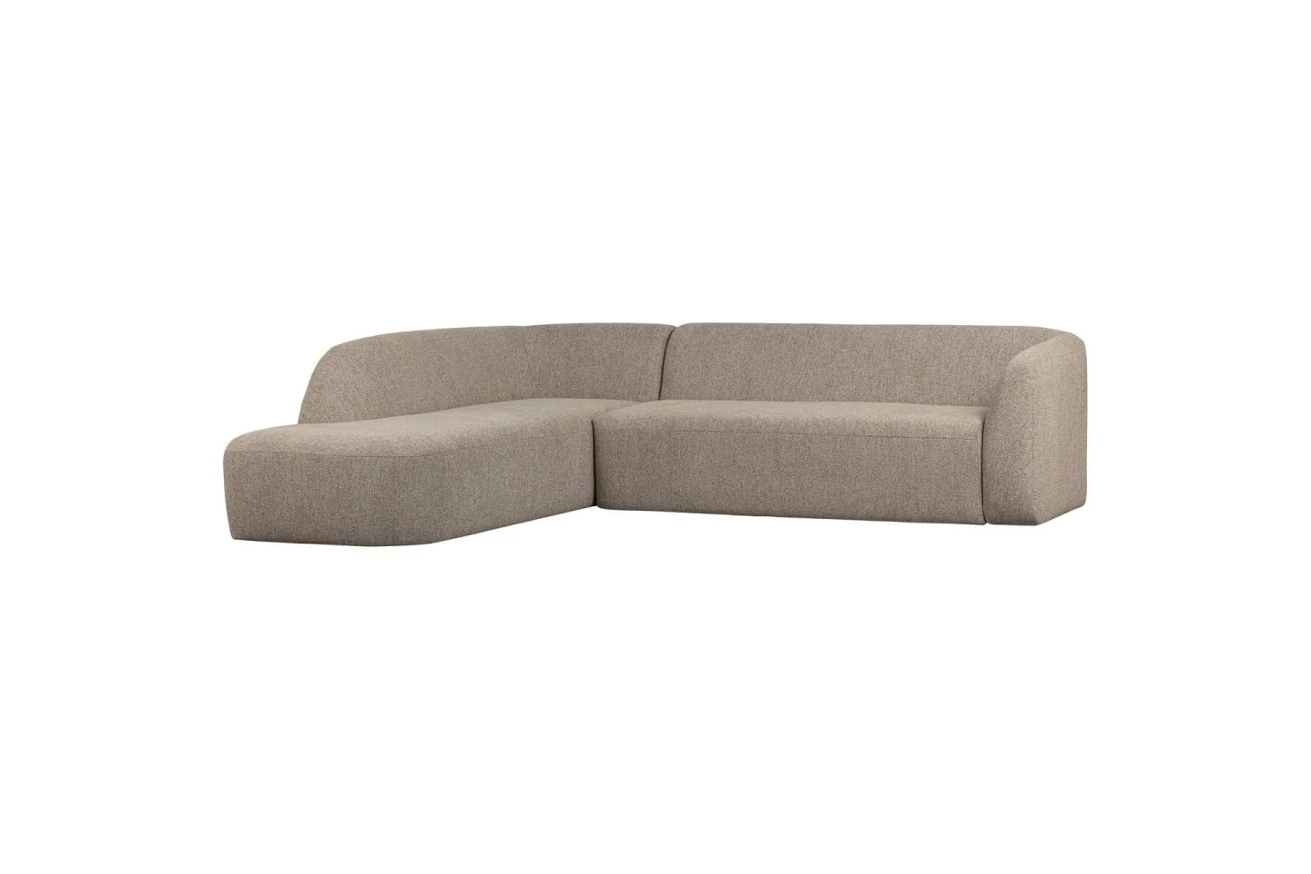 Mooli Soffa med Schäslong 3-sits - Naturmelange