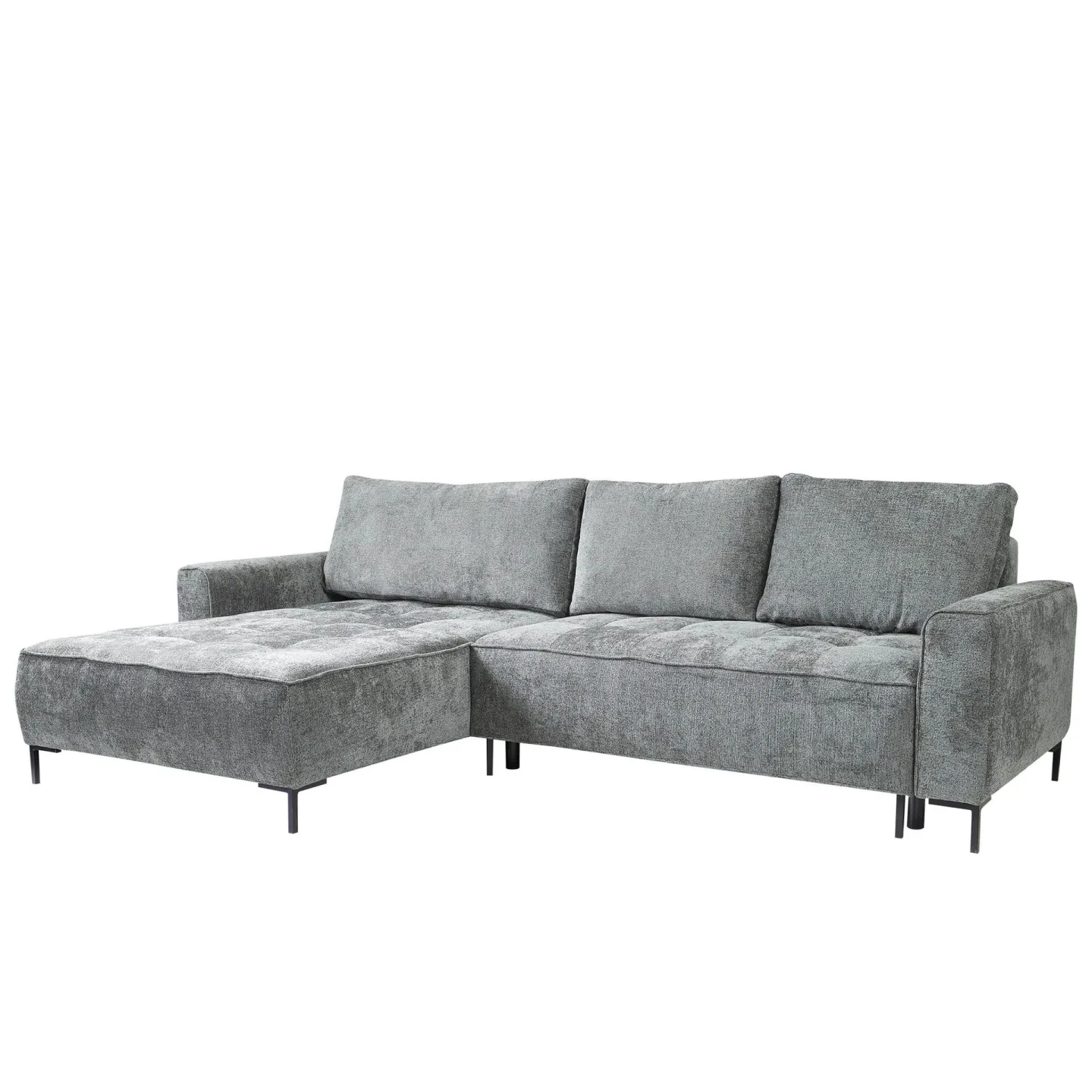 Morvian 3-sits Bäddsoffa med divan - Grå