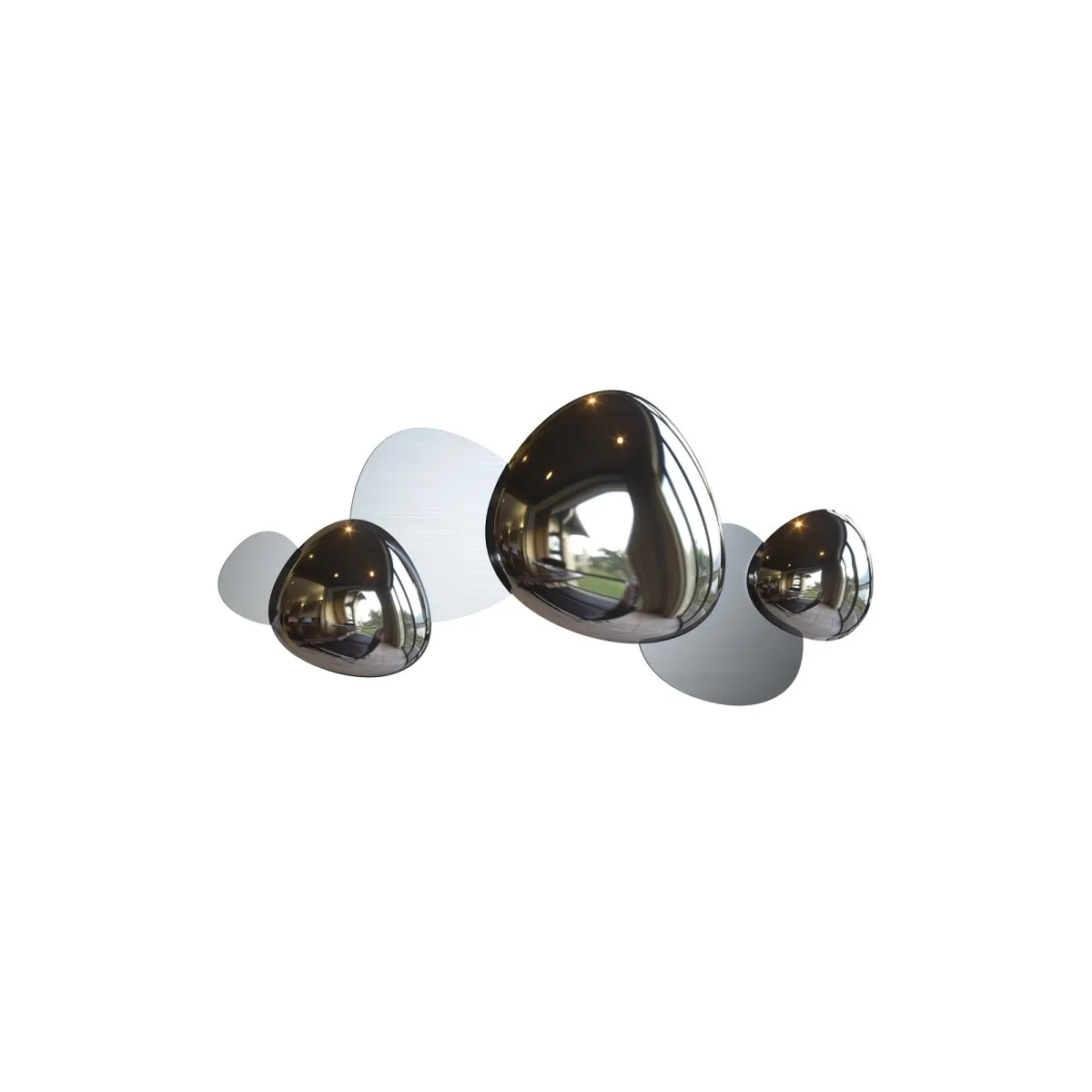Maytoni - Jack-stone 80cm - Vägglampa - Nickel