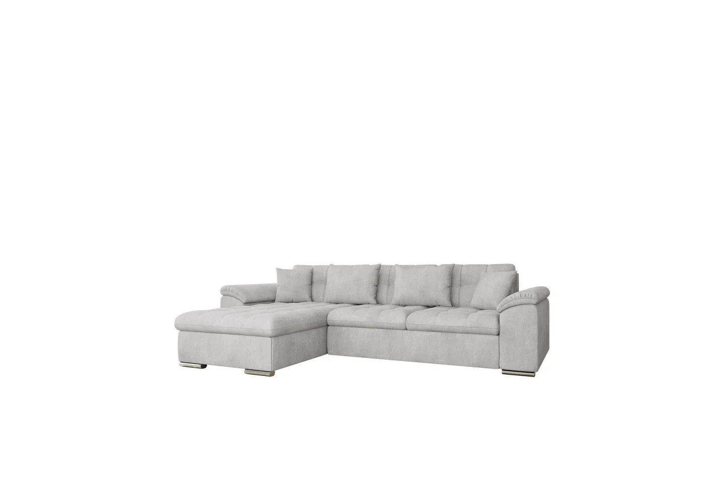 Camior Bäddsoffa med Divan 3-sits - Grå