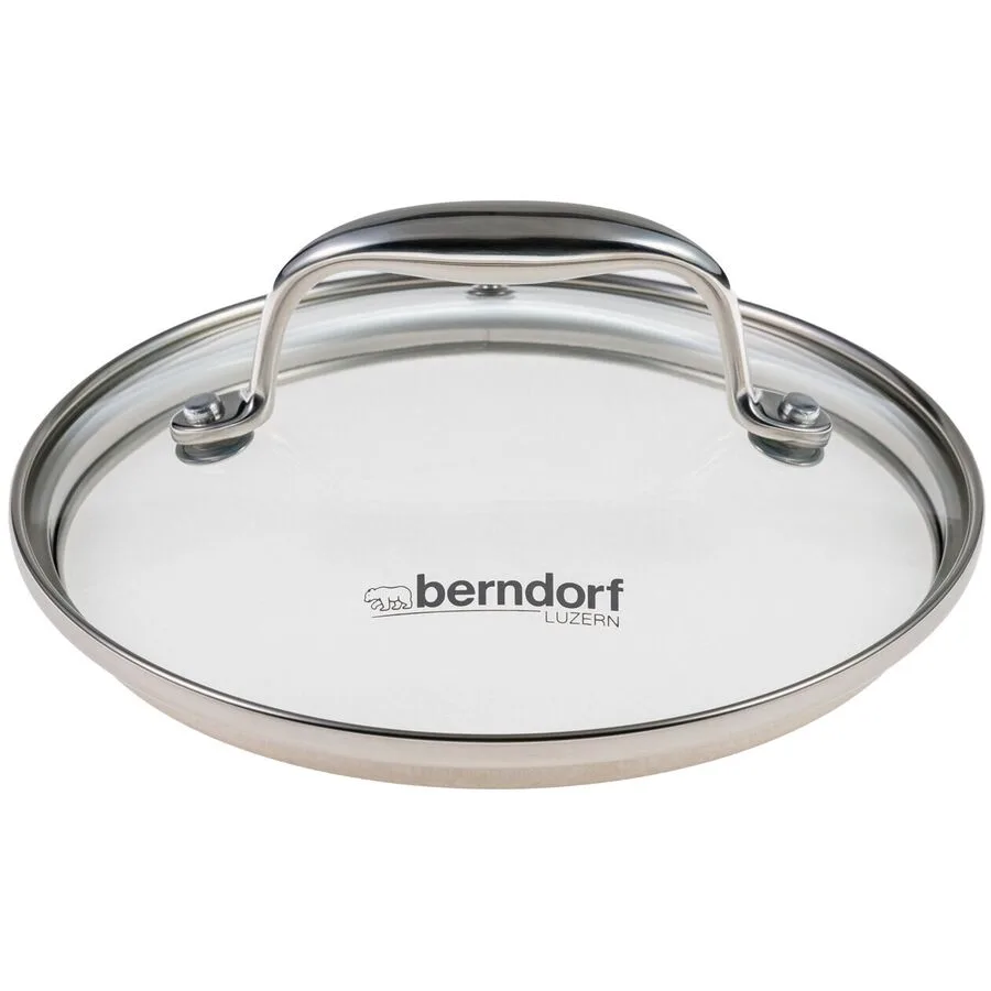 Berndorf Deckel Cellresist Ceramic Transparent Edelstahl/Glas 16 cm