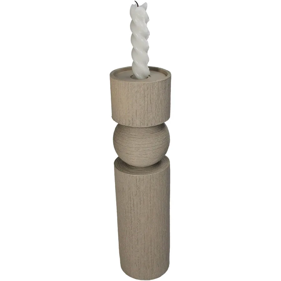 Kerzenhalter Kaars sand Polyresin H 36 cm 1