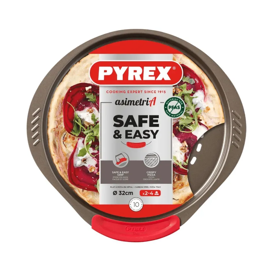 Pyrex Pyrex Asimetria pizzaplatta Silikon, rund