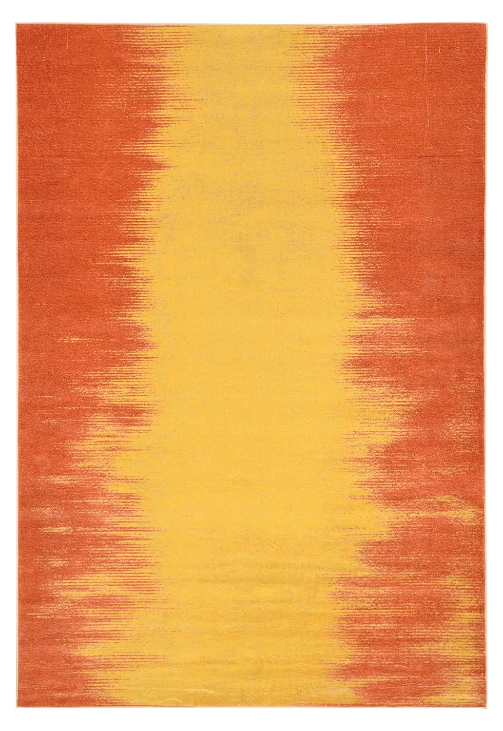 Wilton-teppe - Cara (oransje/gul) (Størrelse: 200 x 280 cm)