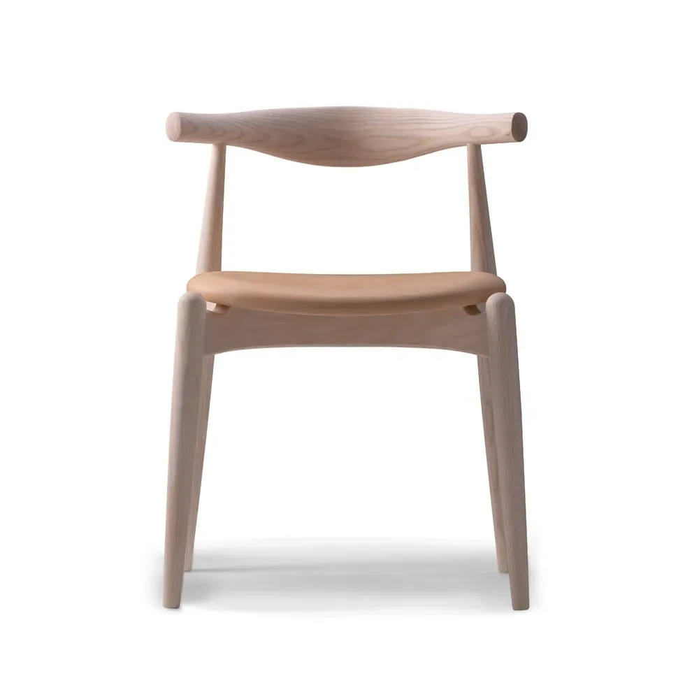 Carl Hansen & Søn CH20 stol Sif 90 läder natur-såpad ek