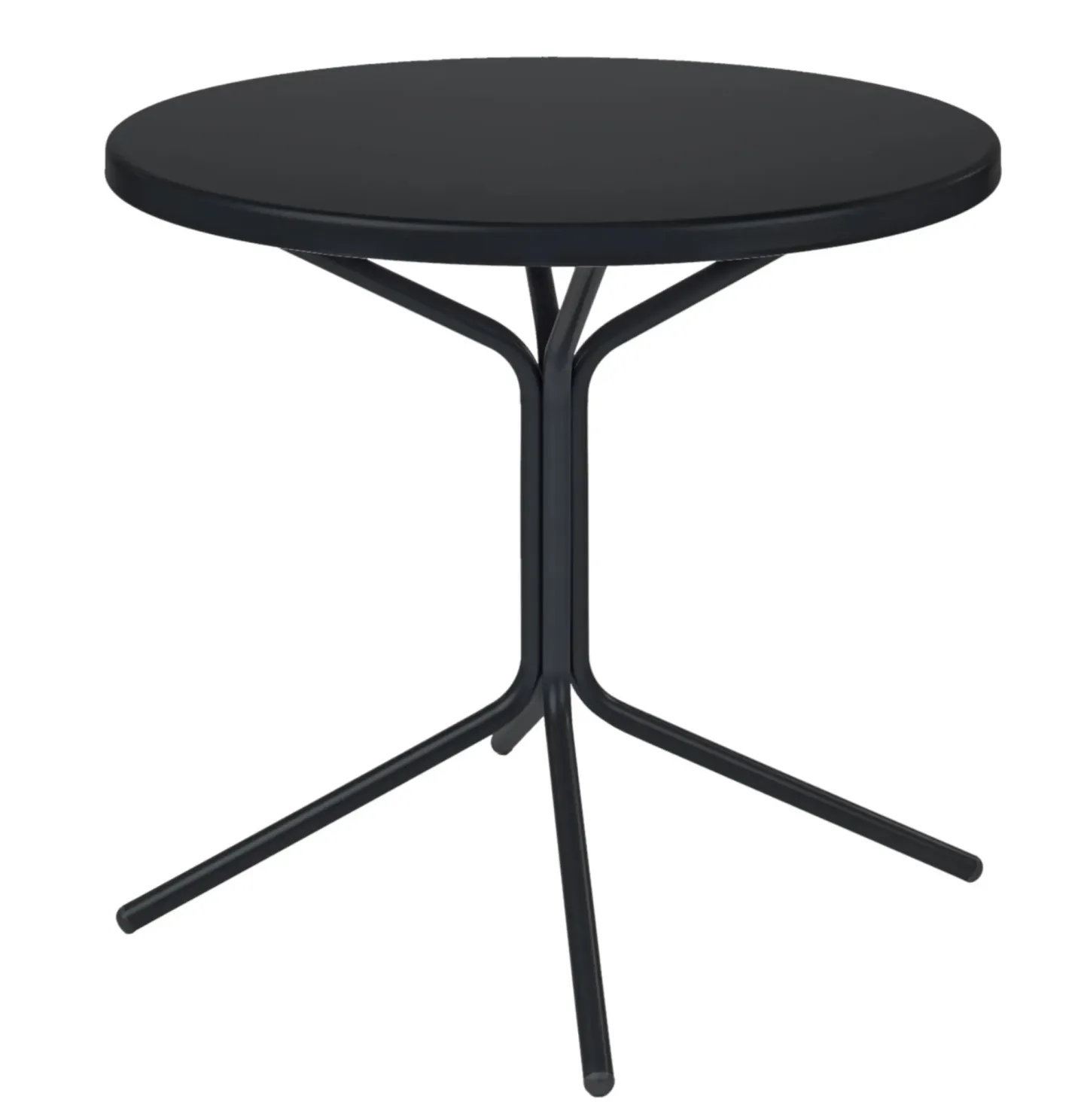 Schaffner Metall-Bistrotisch Pix Rund Schwarz | Schubiger Möbel