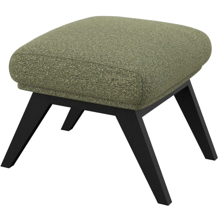 Hocker Halani moosgrün Stoff B 41 T 54 H 41 cm