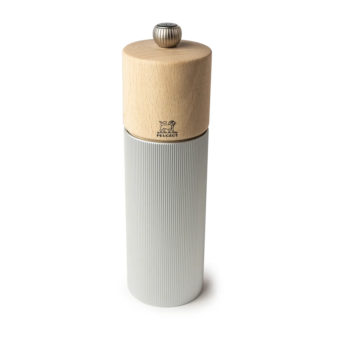 Peugeot Line Natural Pfeffermühle 18cm Wood-Aluminium