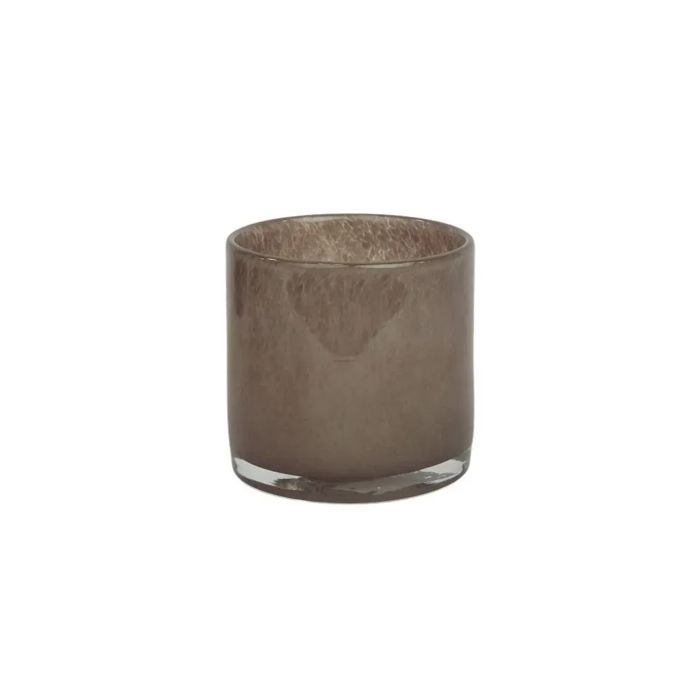 Olsson & Jensen Nilla Windlicht 10cm Braungrau