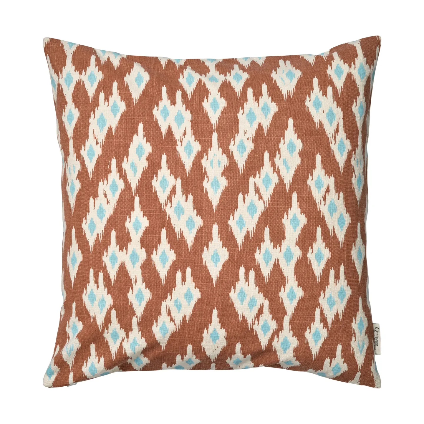 Ikat Diamond kuddfodral mocha