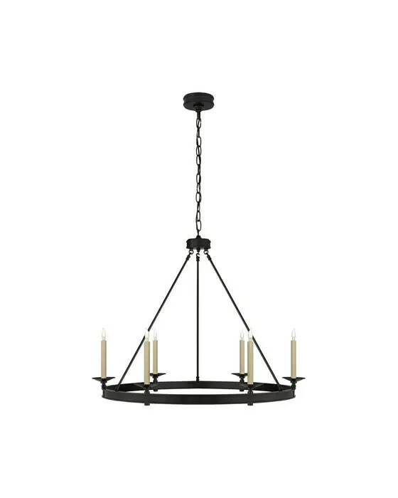 Launceton Ring Chandelier Bronze