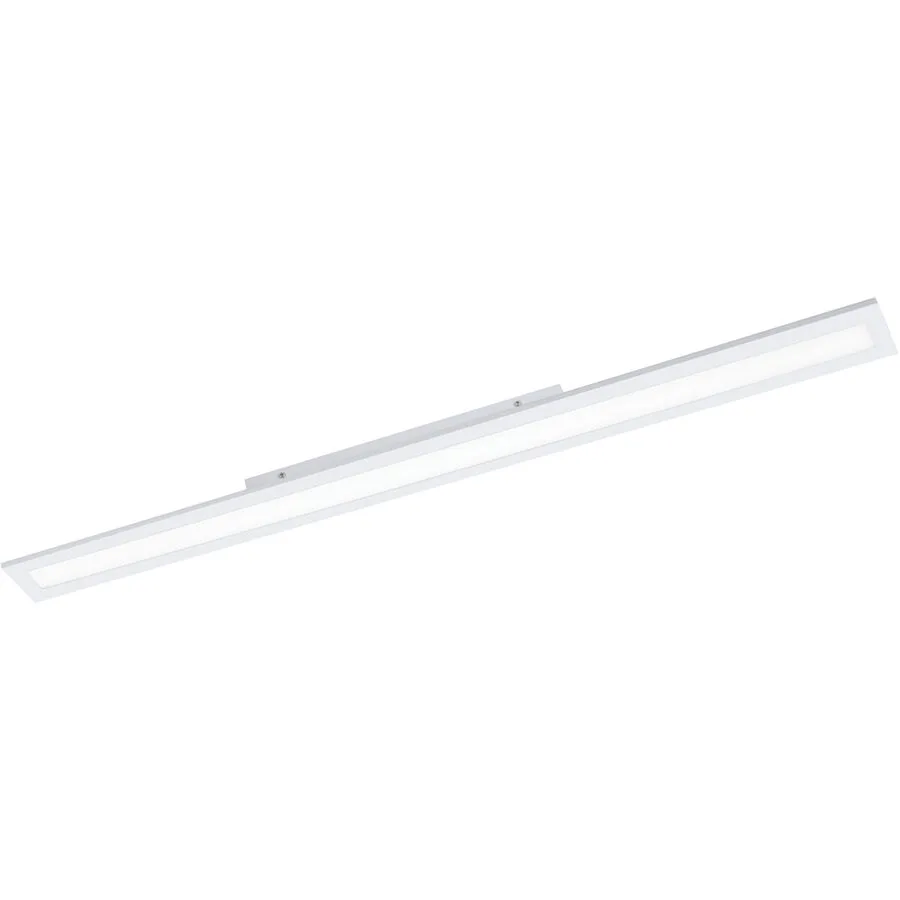 Eglo Deckenlampe Salobrena 1 Weiss Aluminium 10 cm 4.5 cm - LED - Lichtfarbe: Helles Neutralweiss - LED Energiesparlampen