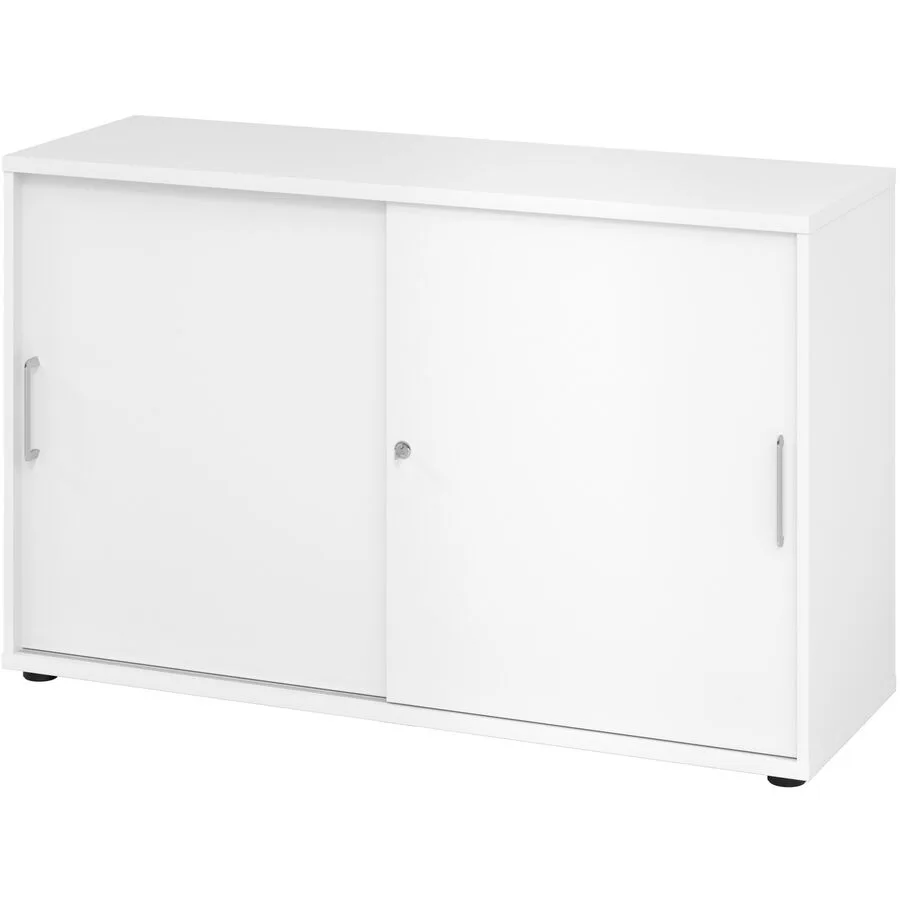 Aktenschrank Office weiss Holzwerkstoff B 120 cm H 74.8 cm