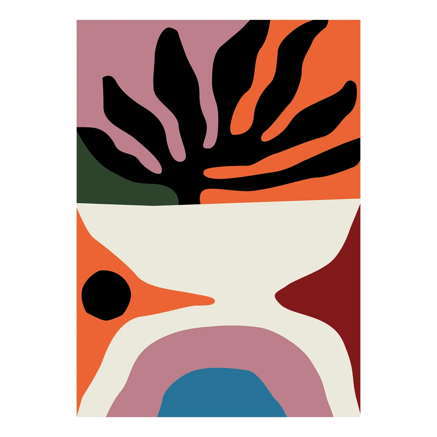 Paper Collective Flora Poster 50 x 70cm
