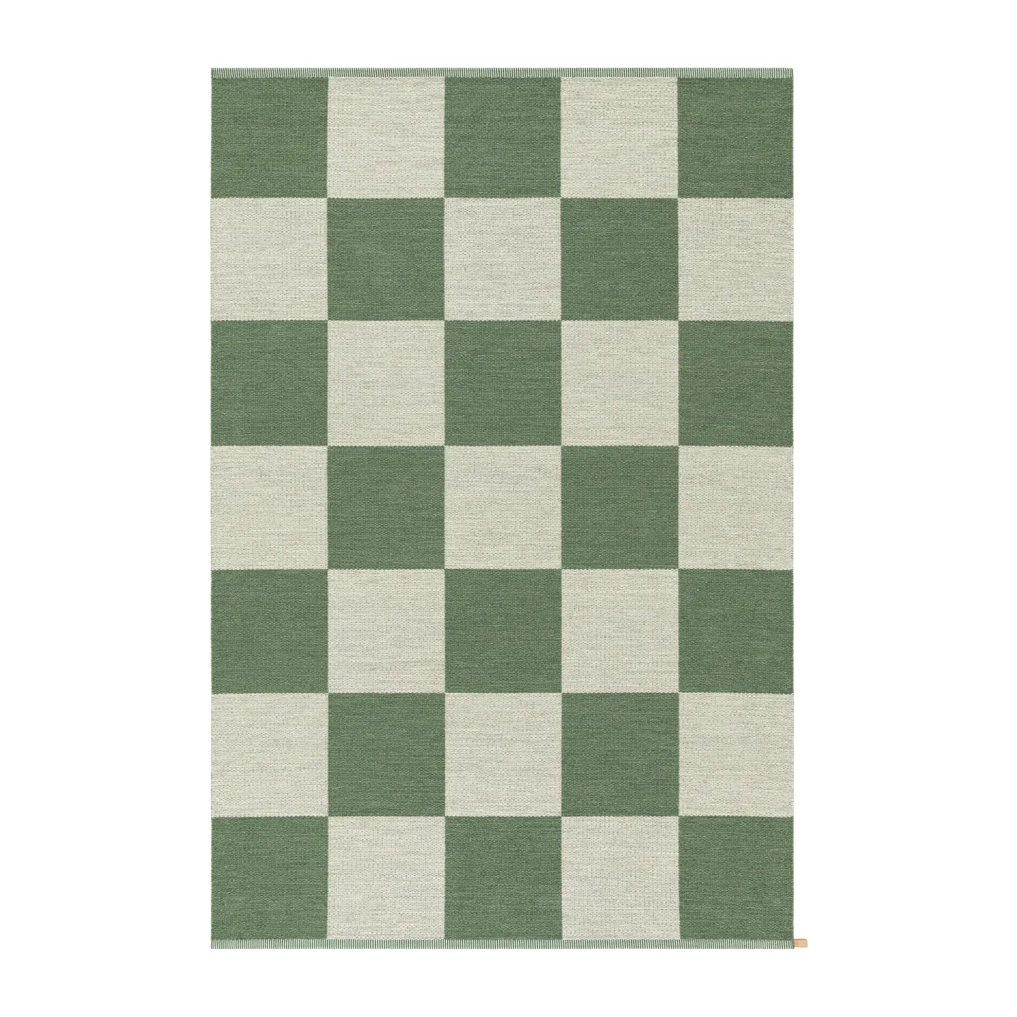 Kasthall Checkerboard Icon Teppich 200x300 cm Grey Pear