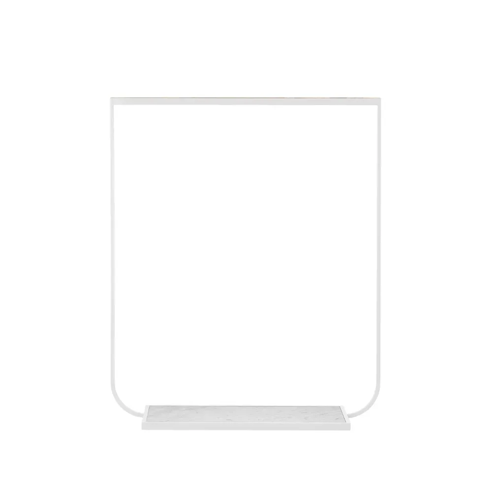 Asplund Tati Kleiderständer White, groß, Carrara Marmor
