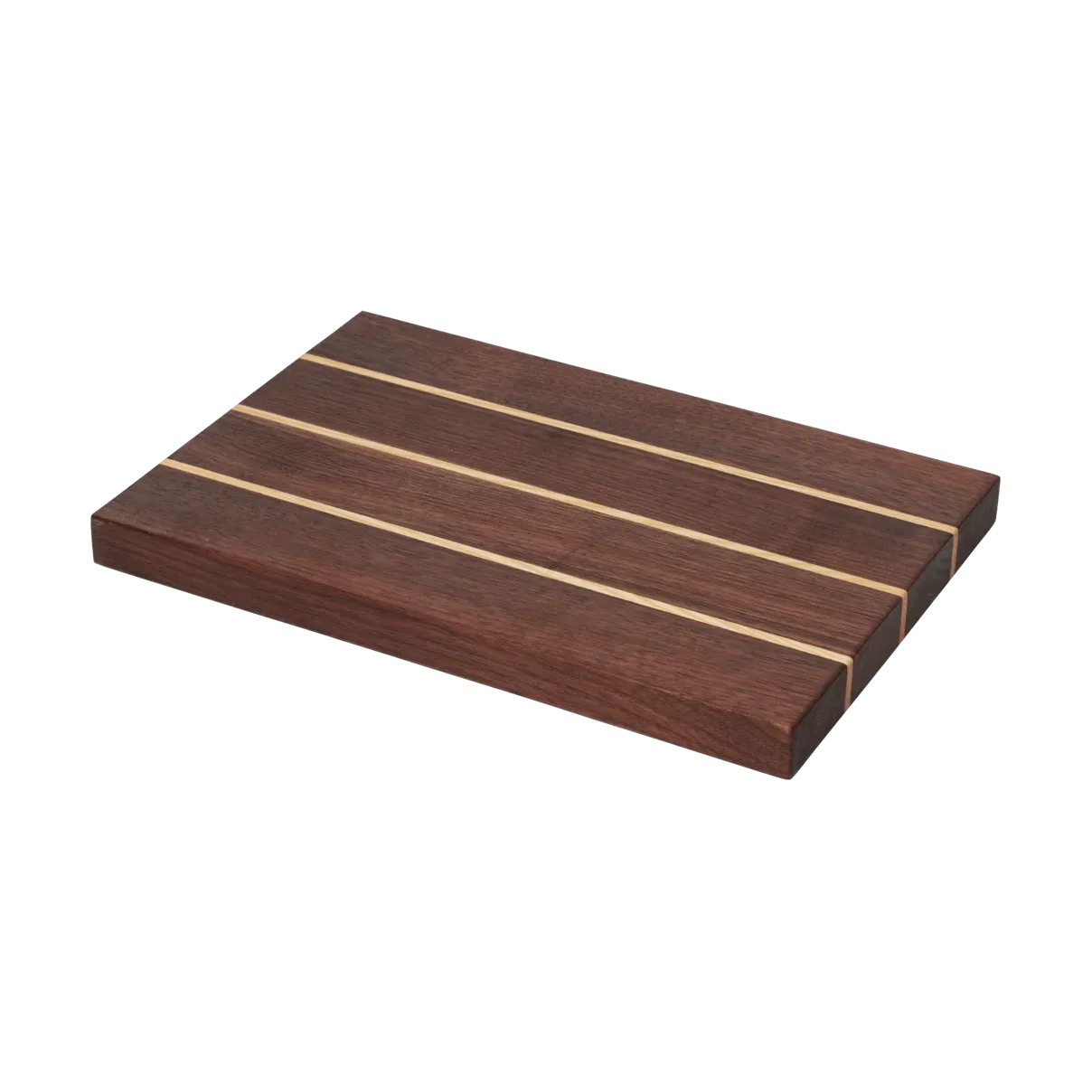 Ferm Living Stribe Schneidebrett fine 25x36 cm Walnut-ash