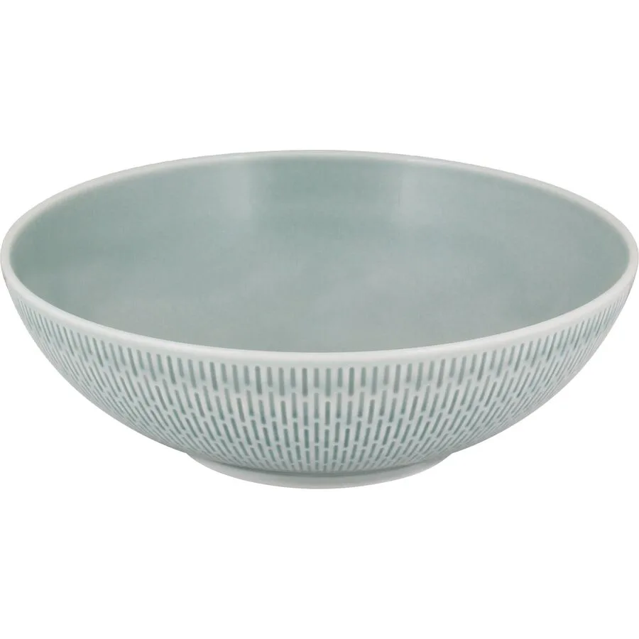 BAUSCHER Servierschüssel Scope Blau Porzellan 19 cm 6.2 cm