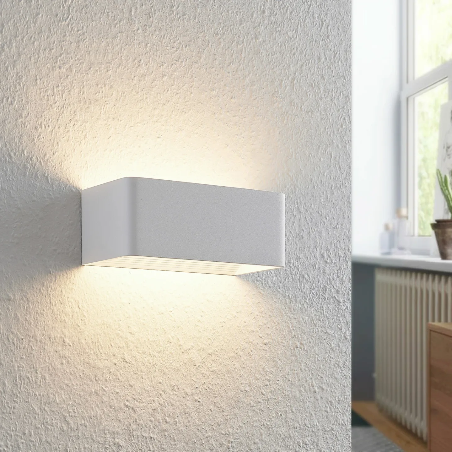 Karam LED Wandleuchte W20 White - Arcchio - Wohnzimmer - Modern - Aluminium - Eckig