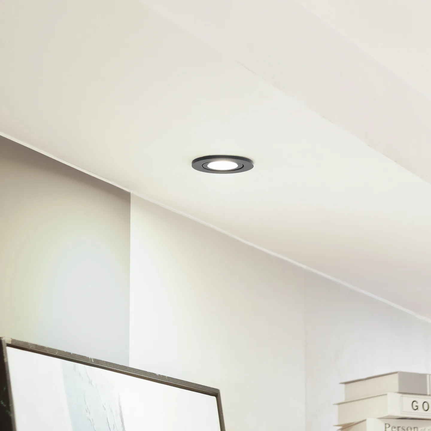 Eliar LED Indbygningsspot IP65 Sort - Arcchio - Stue - Moderne - Aluminium - Rund