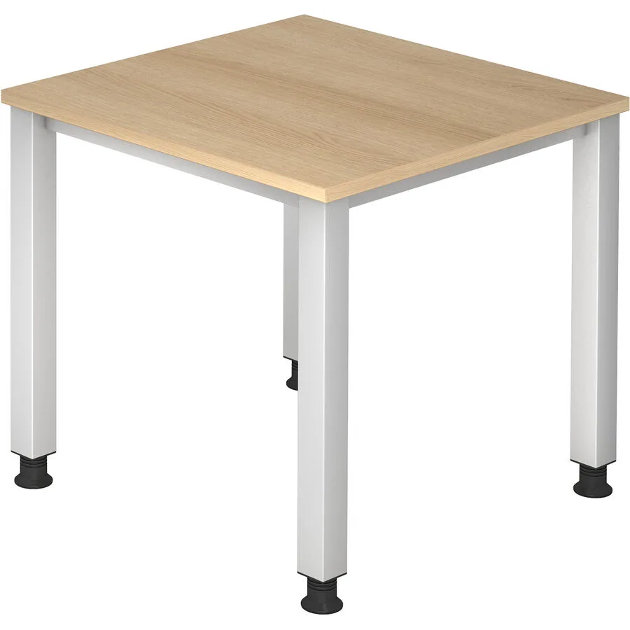 Schreibtisch Office eiche Holzwerkstoff B 80 T 80 cm