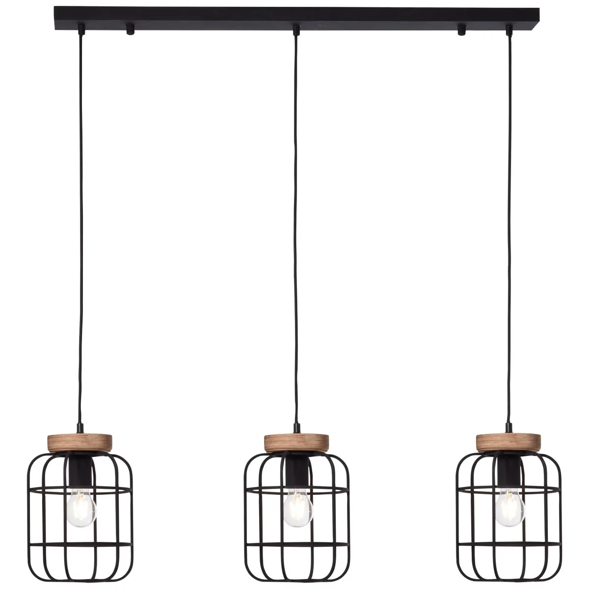 Brilliant - Gwen 100cm - Taklampa - Svart