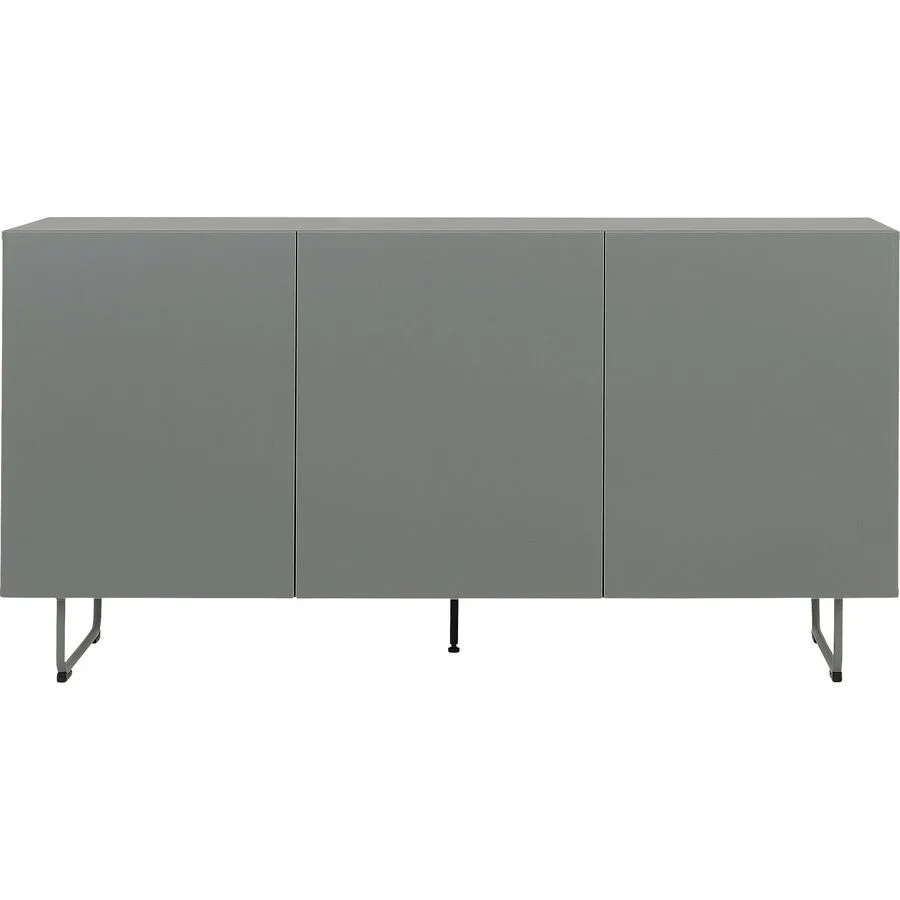 Sideboard Kaian grün MDF B 164 H 83 cm