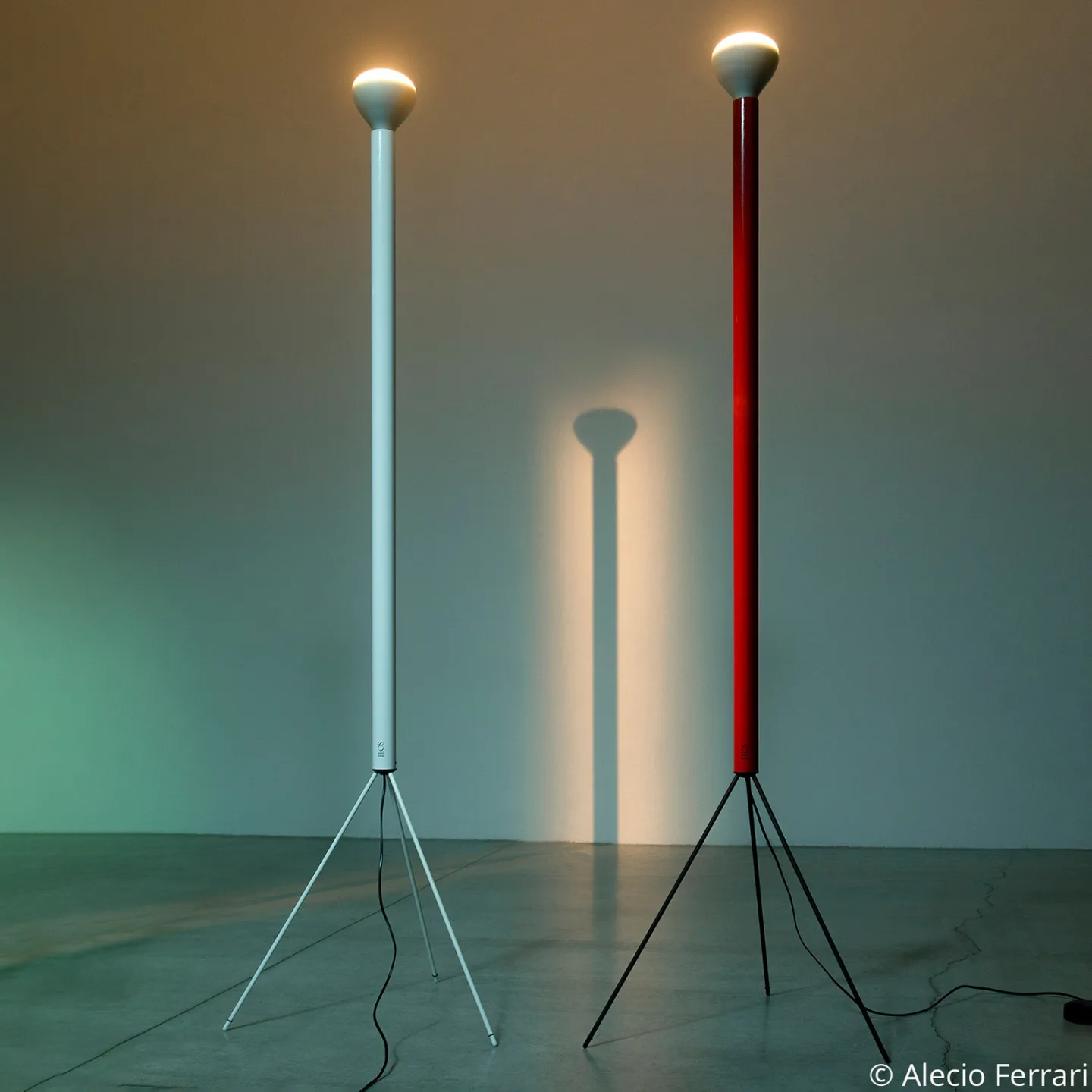 Luminator Stehleuchte Red - Flos - Wohnzimmer - Metall