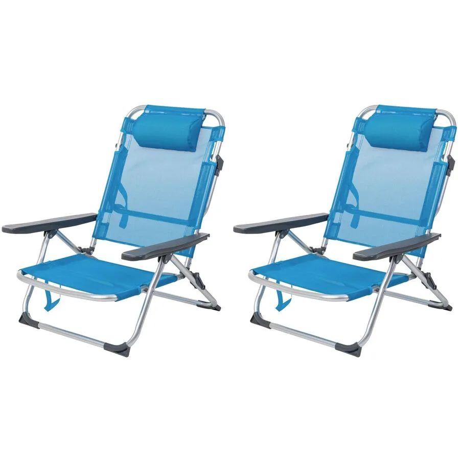 KOOR Campingstuhl Alli blau