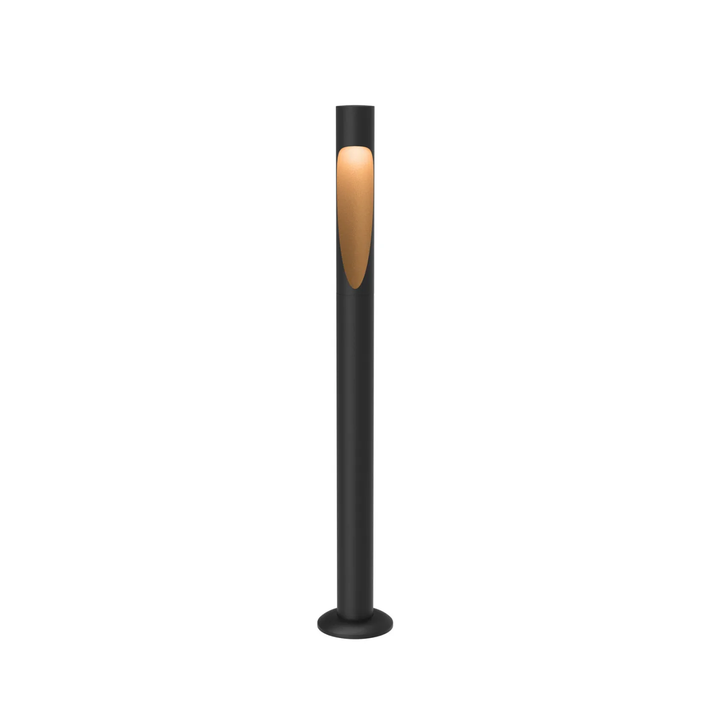 Flindt Wegelampe, 927 schwarz 70 cm Fuß 24 V- Louis Poulsen - Design - Aluminium - Einflammig