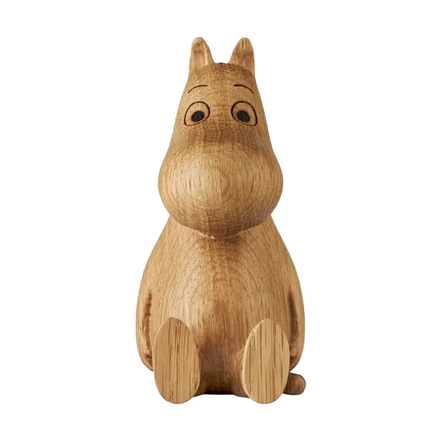 Dsignhouse x Moomin Mumin Holzdekoration Mumin 10 cm Eiche (FSC)
