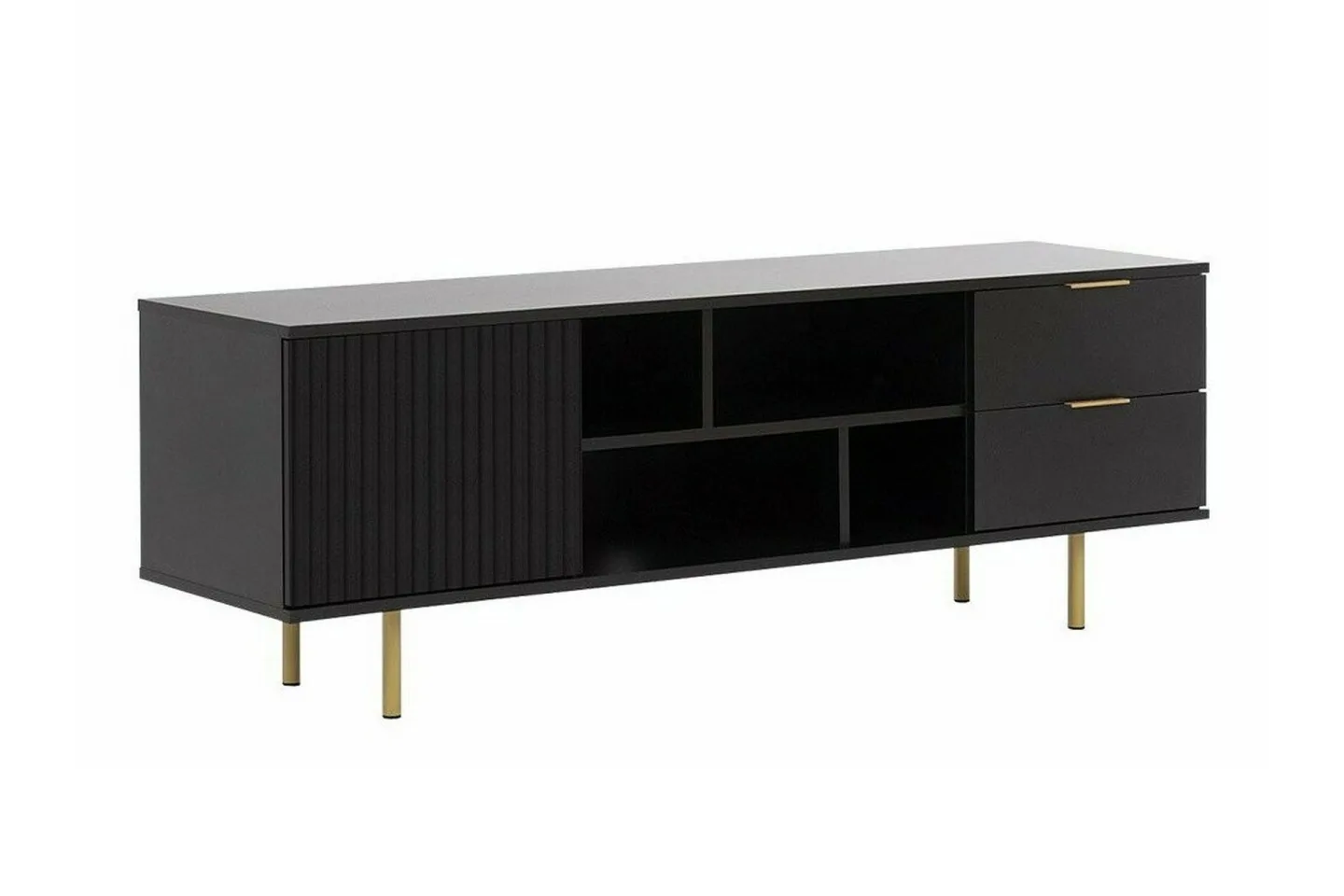 Staffin Tv-skåp 150 cm - Svart