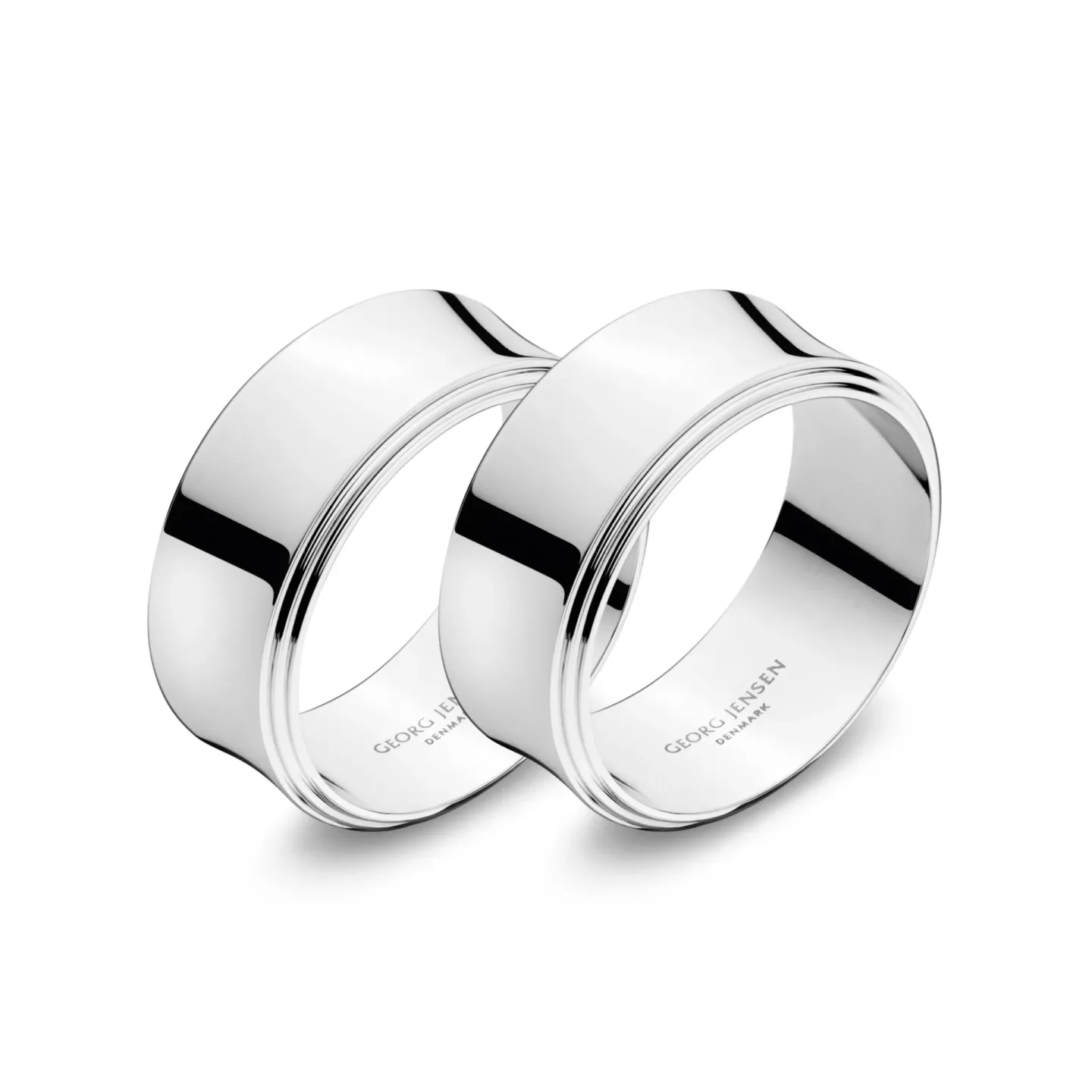 Georg Jensen Pyramid servettring 2-pack