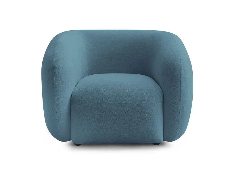 Sessel BOBOCHIC CELINE Stoff hellblau
