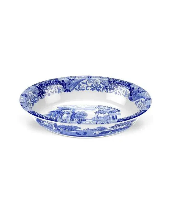 Blue Italian Servierform blau/weiß
