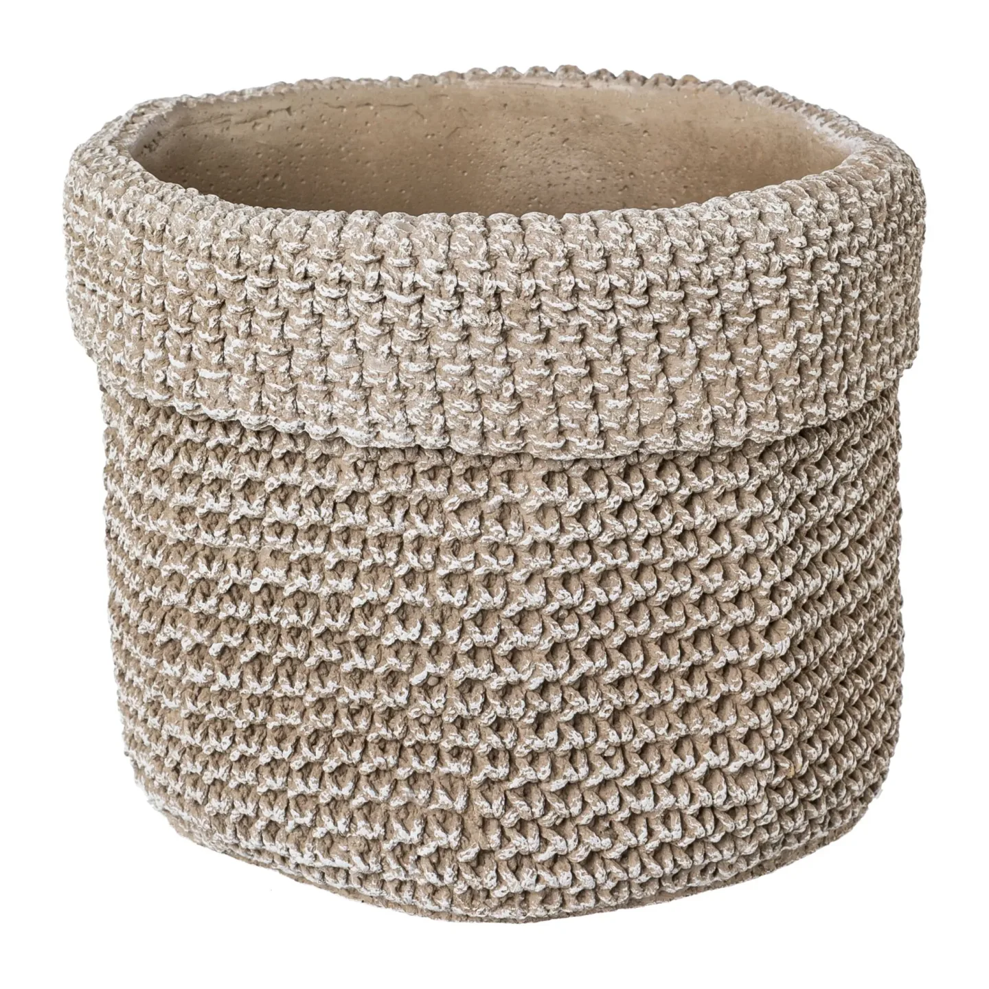 Gasper Gefäss Cement Alabama H: 14 cm | Schubiger Möbel
