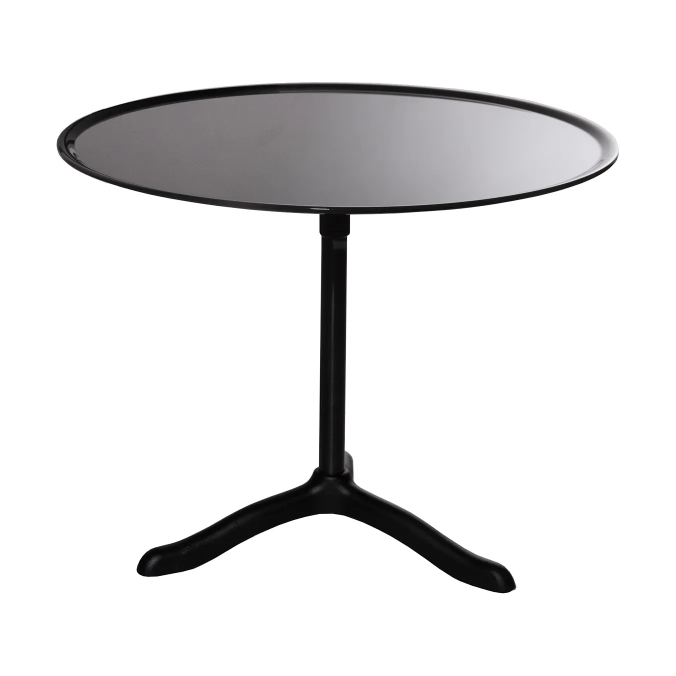 Källemo Cassis soffbord Ø47 cm Black anodized aluminum-black