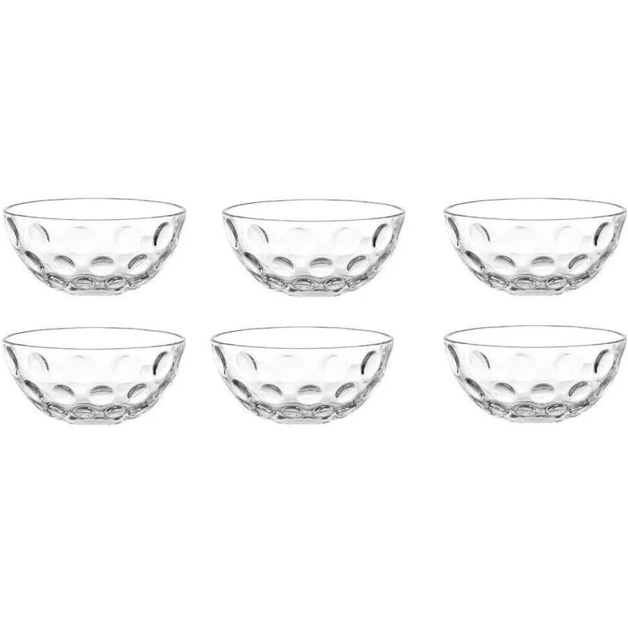 Schalen-Set Leonardo Transparent Glas 15 cm 4.6 cm