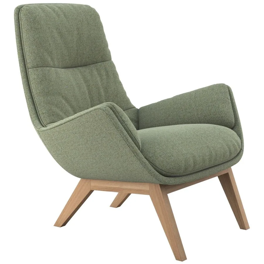 Sessel Halani olive Stoff, Polyester B 93 T 84 H 95 cm
