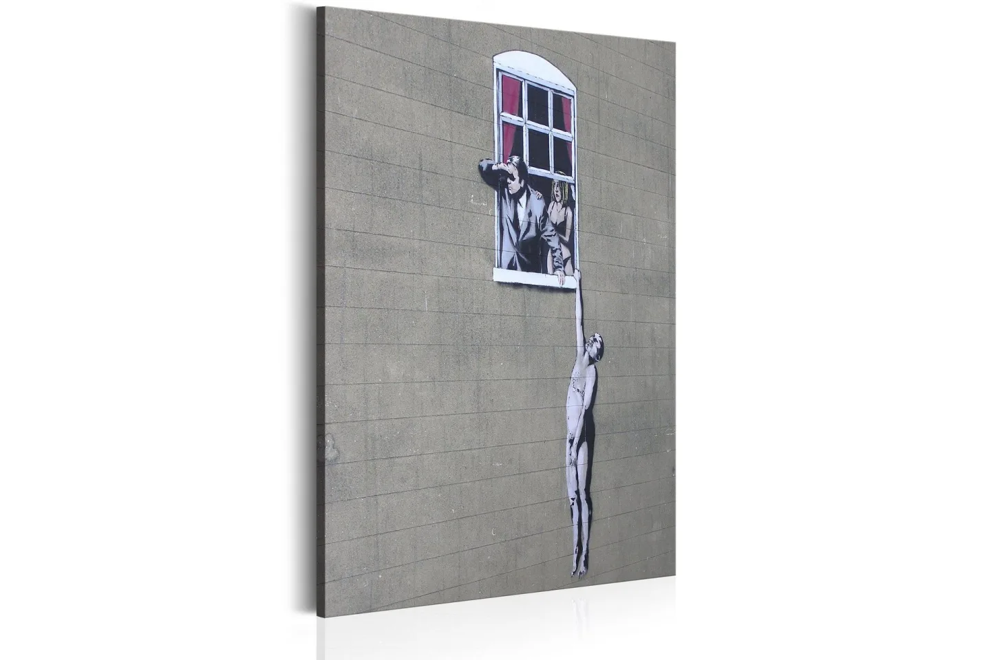 Tavla Well Hung Lover By Banksy 80x120 cm -