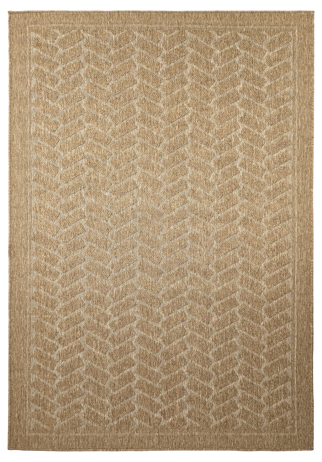 Innendørs/Utendørs tepper - Aria (jute) (Størrelse: 200 x 290 cm)