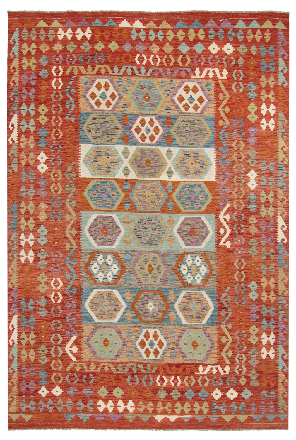 Orientalsk kelimteppe 301 x 200 cm (Størrelse: 301 x 200 cm)