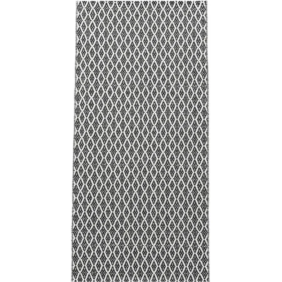 HORREDSMATTAN Outdoor-Teppich Eye schwarz Mischgewebe 70 x 300 cm