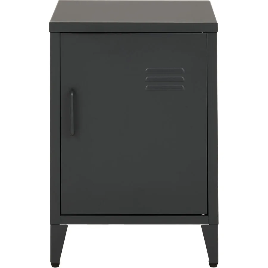 Garderobenschrank Kalia anthrazit Metall B 38 T 38 cm H 55.7 cm