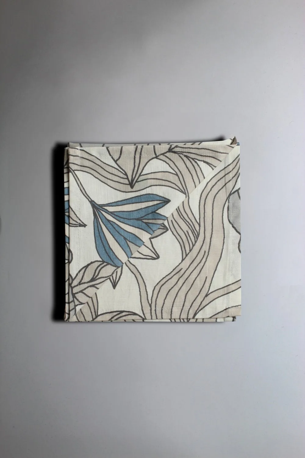 Servietter 4-pakning - Aurelia (blå) (Størrelse: 40 x 40 cm)