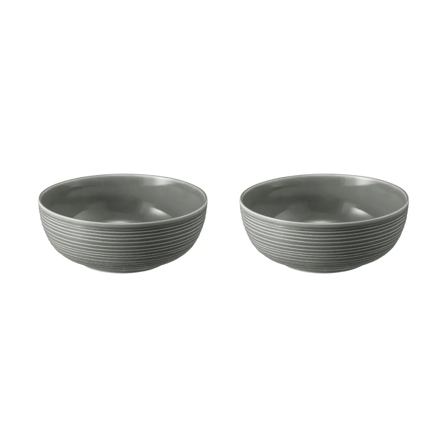 Seltmann Weiden Terra Schale Ø20,4cm 2er Pack Pearl Grey