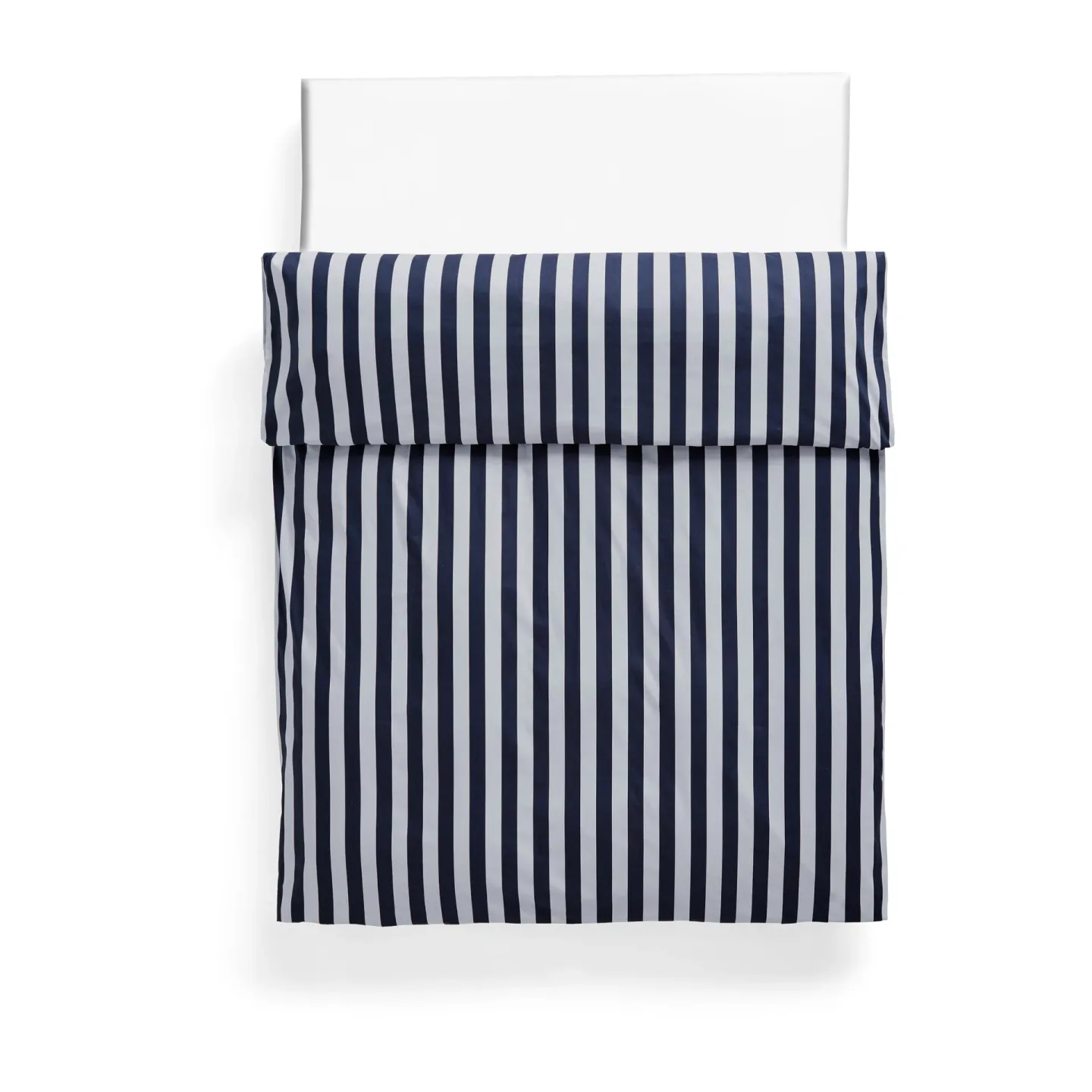 HAY Été Bettbezug 220 x 220 cm Midnight blue-light grey