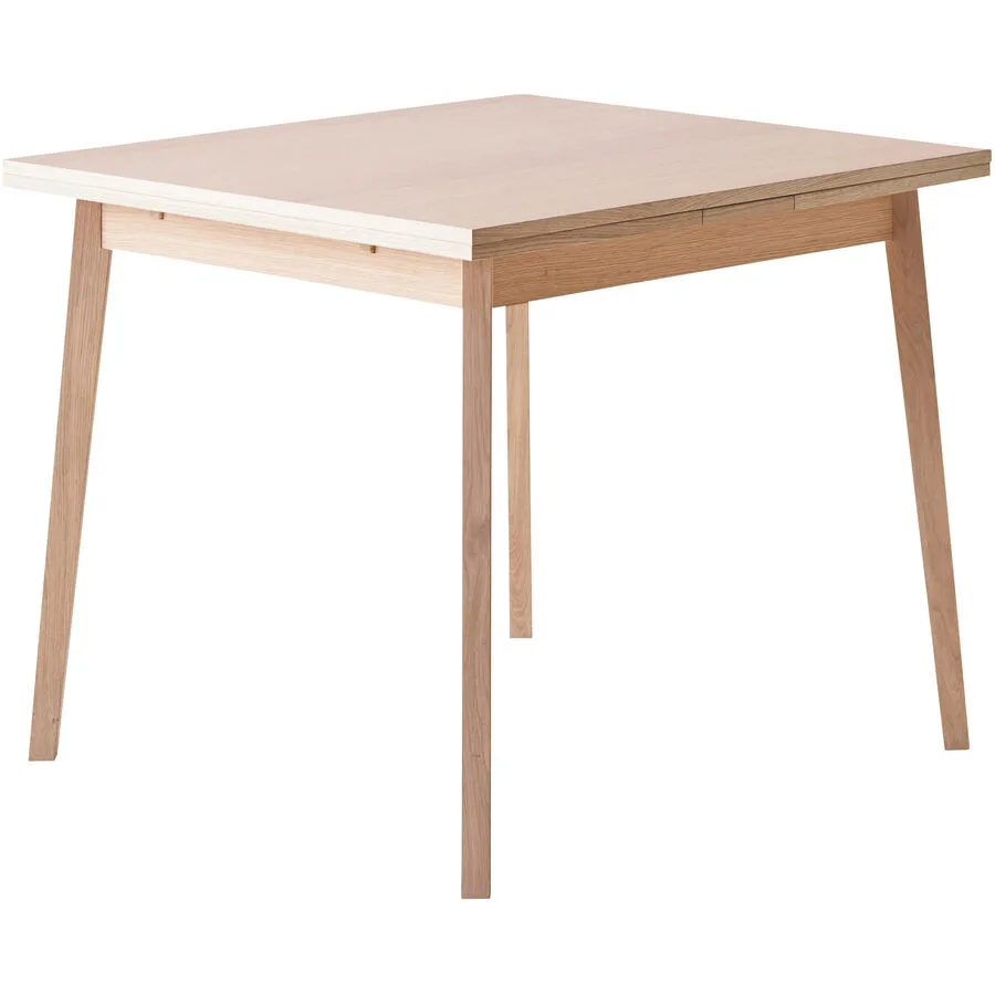 Esstisch Sinthya Eiche Holz/Melamin Massivholz B 90 T 90 cm