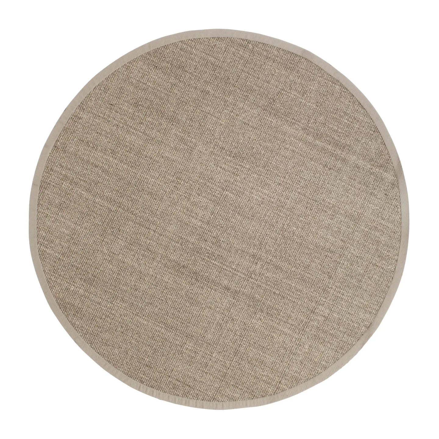 Dixie Jenny Sisal rund matta Natural grey Ø150 cm